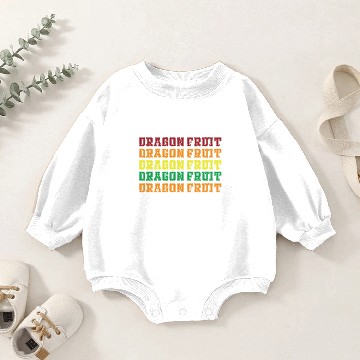 Discover Dragon Fruit Baby Romper Sweatshirts