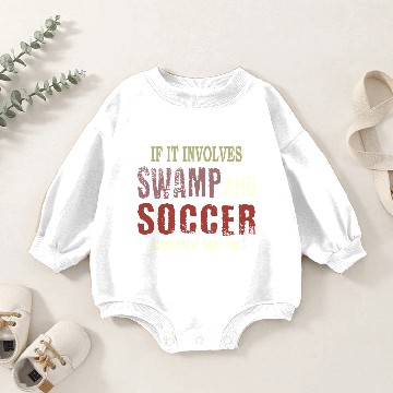 Discover Swamp soccer Baby Romper Sweatshirts