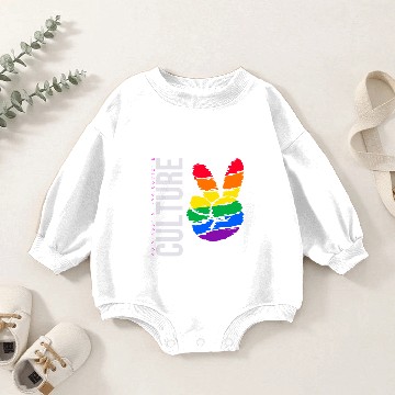 Discover Pride pop art - lgbt community Baby Romper Sweatshirts