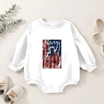 Discover Resist Baby Romper Sweatshirts