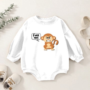 Discover F*** Off Baby Romper Sweatshirts