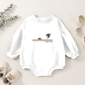 Discover Storm Chaser Hurricane Meteorology Baby Romper Sweatshirts