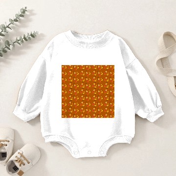 Discover Hot Sauce, Lemon pattern Baby Romper Sweatshirts