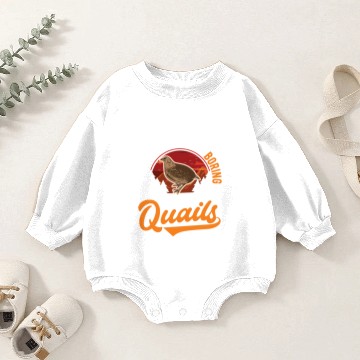 Discover Life Would Be So Boring Without Quail's Quail Baby Romper Sweatshirts