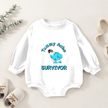 Discover Tummy Ache Survivor Baby Romper Sweatshirts