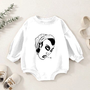 Discover Japanese Punk Baby Romper Sweatshirts