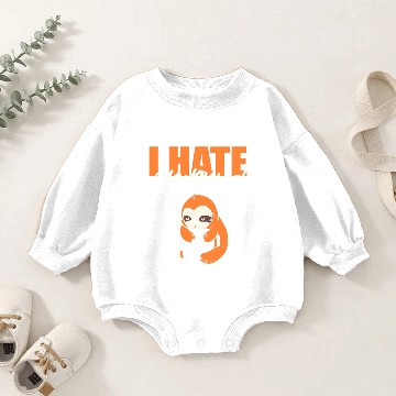Discover I Hate Mondays Sleepyhead Gift Baby Romper Sweatshirts