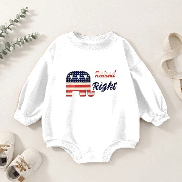 Discover Raised Right Baby Romper Sweatshirts