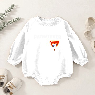 Discover Adventist Pathfinder Dad Strong Baby Romper Sweatshirts