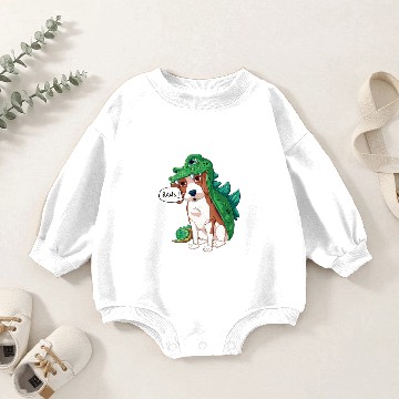 Discover Beagle Dragon Dinosaur Halloween Baby Romper Sweatshirts