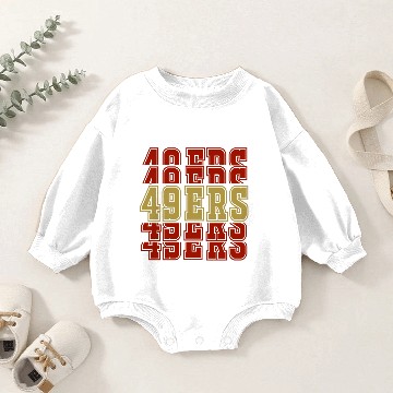Discover 49ERS Baby Romper Sweatshirts