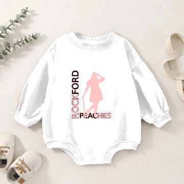 Discover Rockford peaches Baby Romper Sweatshirts