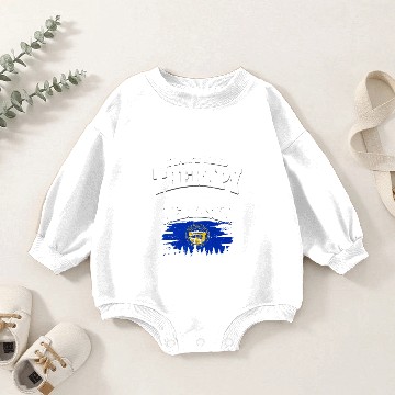 Discover Nebraska Baby Romper Sweatshirts