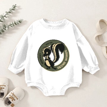 Discover Skunk Works USAF Baby Romper Sweatshirts