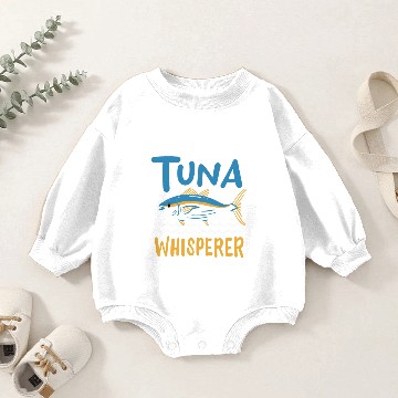 Discover Tuna Fishing Baby Romper Sweatshirts