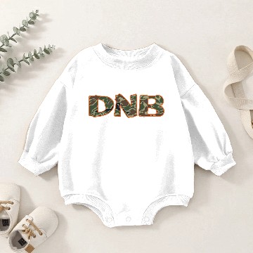 Discover Drum and Bass DNB Camo Baby Romper Sweatshirts