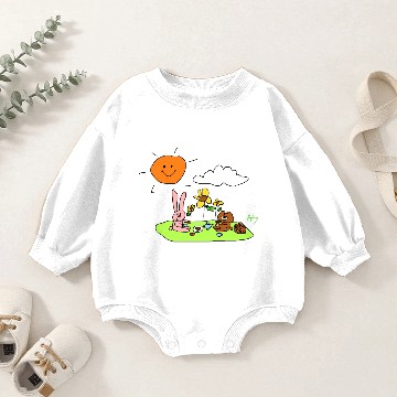 Discover everyone's picnic Baby Romper Sweatshirts
