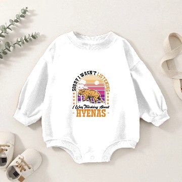Discover Hyena Aardwolf Baby Romper Sweatshirts