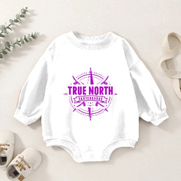 Discover Amethyst Violet Baby Romper Sweatshirts