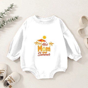 Discover Hot Mom Summer Baby Romper Sweatshirts