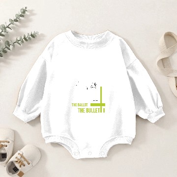 Discover MALCOLM X Education Quote Baby Romper Sweatshirts