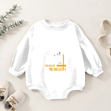 Discover MALCOLM X bast Quote Baby Romper Sweatshirts