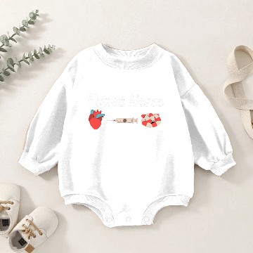 Discover Future Nurse Baby Romper Sweatshirts