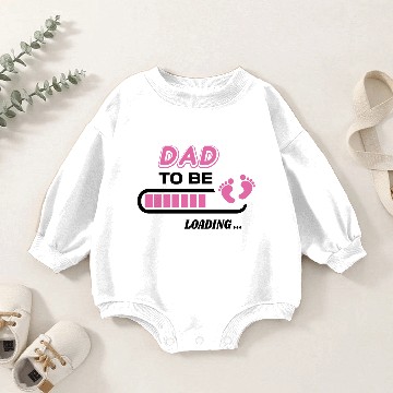 Discover Dad to be. Wait birth gift Baby Romper Sweatshirts