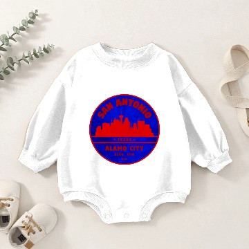 Discover San Antonio Tx Baby Romper Sweatshirts