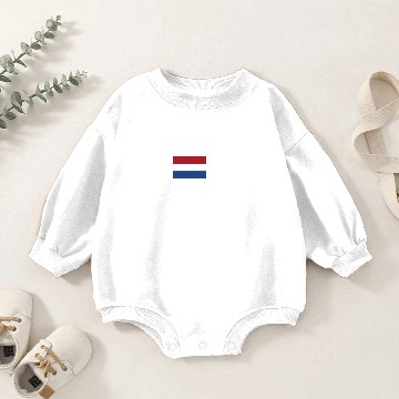 Discover Netherlands Flag Heartbeat Baby Romper Sweatshirts