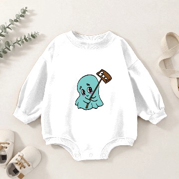 Discover cute ghost malone Baby Romper Sweatshirts