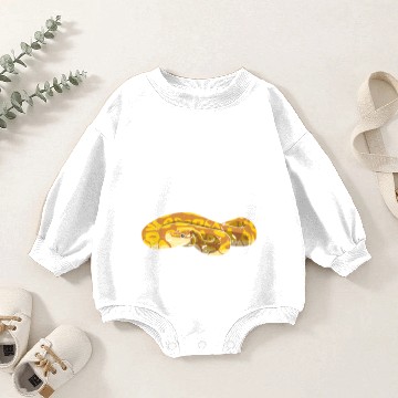 Discover Don't Hiss Me Off Ball Python Baby Romper Sweatshirts