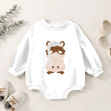 Discover Good Night Sleep Hat Baby Romper Sweatshirts