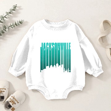 Discover Jacksonville Florida Baby Romper Sweatshirts