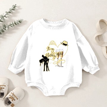 Discover its my birthday Baby Romper Sweatshirts