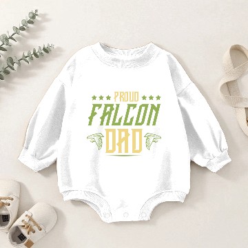 Discover falconry papa Baby Romper Sweatshirts