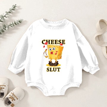 Discover cheese slut Baby Romper Sweatshirts