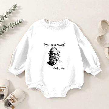 Discover Meh Good Enough Mediocrates Baby Romper Sweatshirts