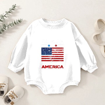 Discover Two Words Made In America Baby Romper Sweatshirts