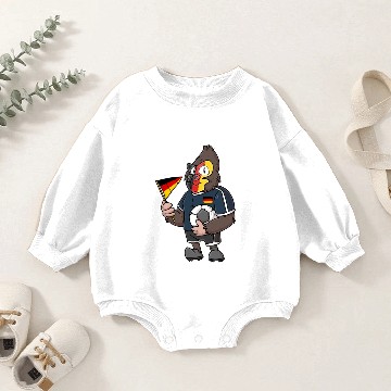 Discover German Gorilla Baby Romper Sweatshirts