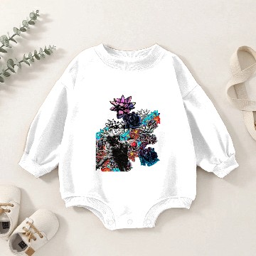 Discover Ghost Town Baby Romper Sweatshirts