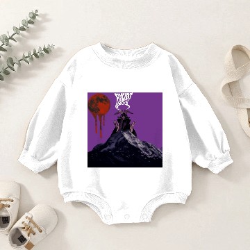 Discover Blood moon rising Baby Romper Sweatshirts