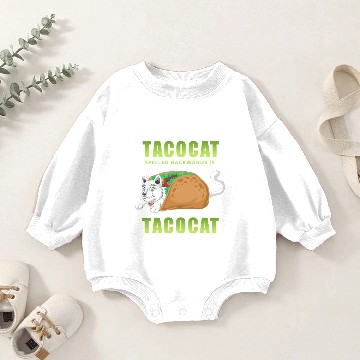 Discover Taco Cat Baby Romper Sweatshirts
