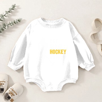 Discover Eat Sleep Hockey Repeat Baby Romper Sweatshirts