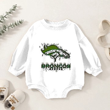 Discover Broncos Baby Romper Sweatshirts