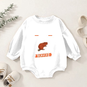 Discover Life Would Be So Boring Without Beavers Beaver Baby Romper Sweatshirts