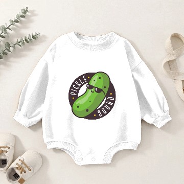 Discover Pickle Squad Baby Romper Sweatshirts