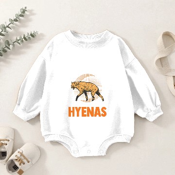 Discover Hyena Gift Aardwolf Baby Romper Sweatshirts