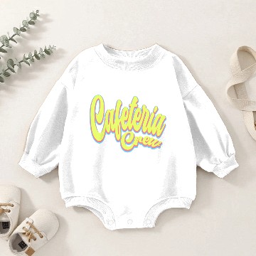 Discover School Cafeteria Worker Matching Typography Retro Baby Romper Sweatshirts