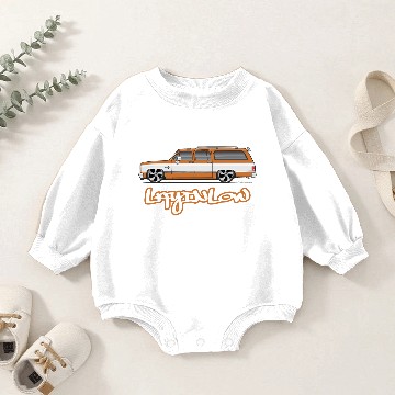 Discover layinlow Burnt Orange Baby Romper Sweatshirts